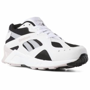 Reebok Aztrek Turnschuhe Damen - Weiß/Schwarz - DE 875-WHQ